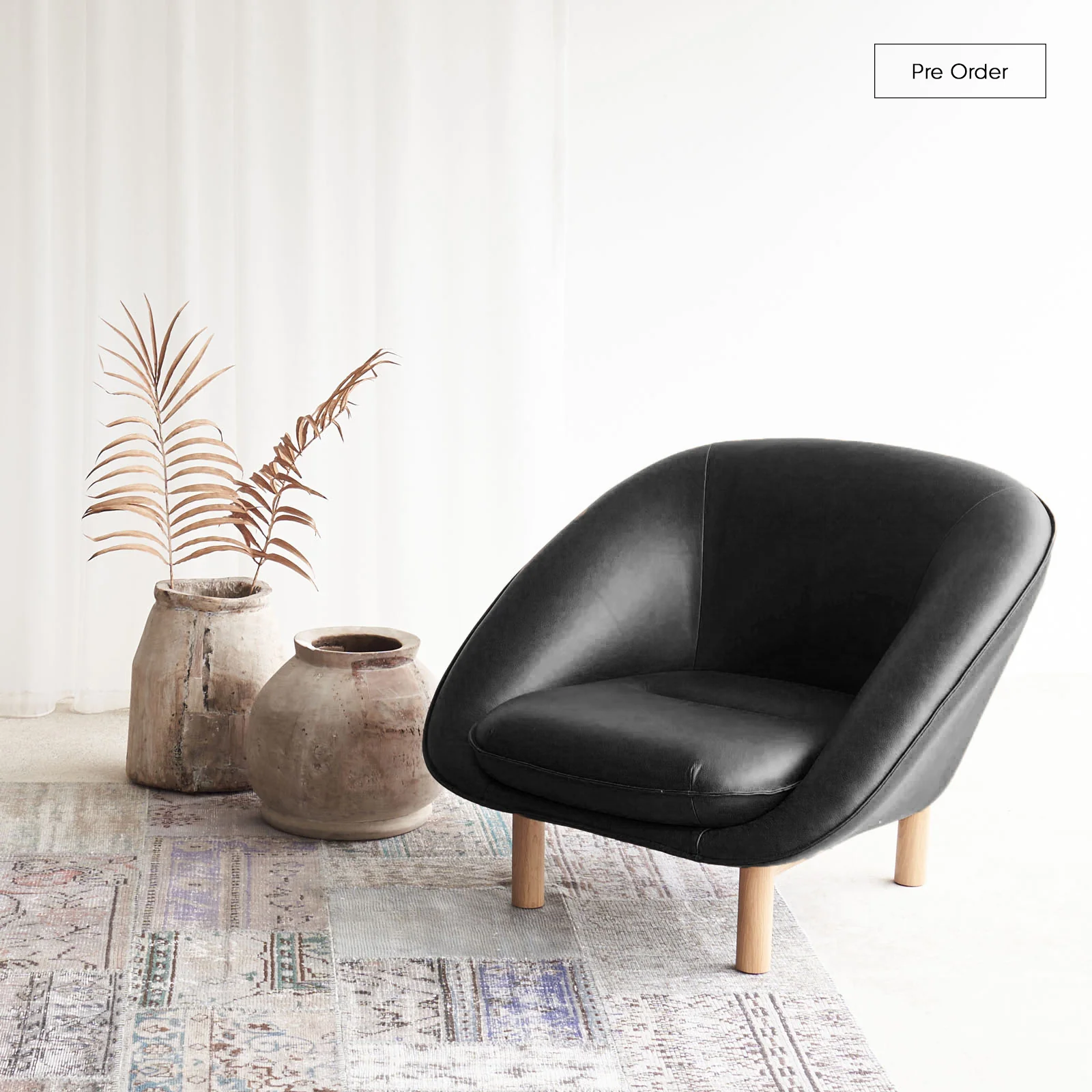 Sophisticated Portobello Armchair Bespoke Leather Comfortable