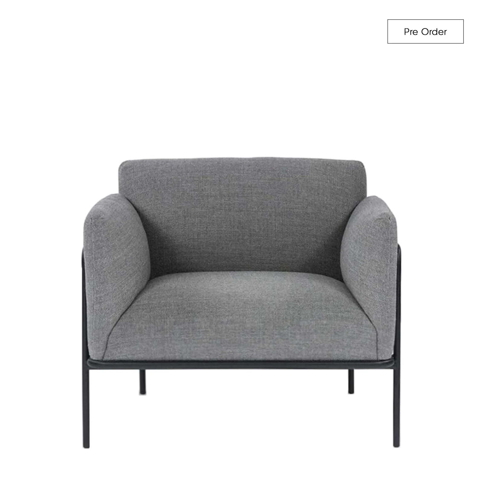 Smooth Scribe Fabric Armchair Bespoke Recyclable