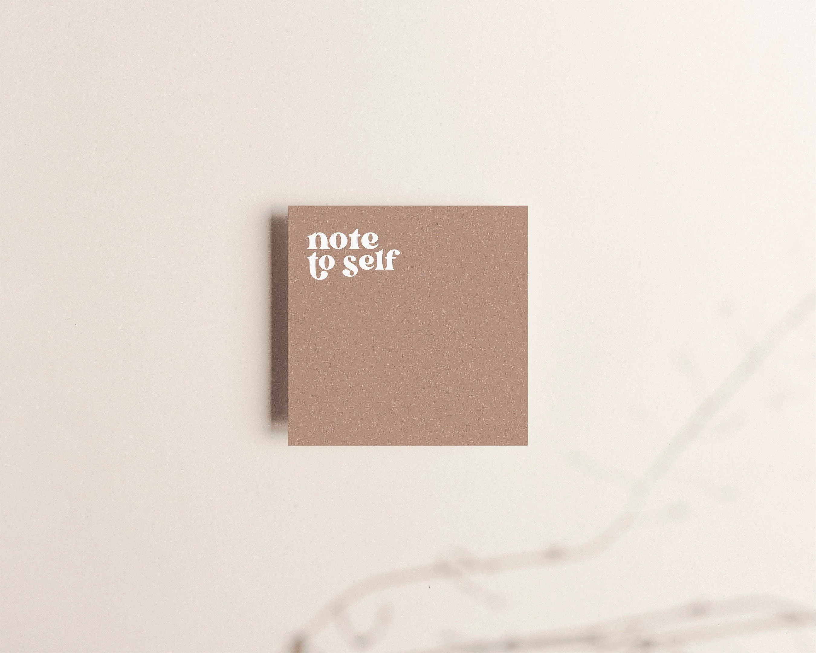 Detailed Note to self Sticky Notes Contemporary