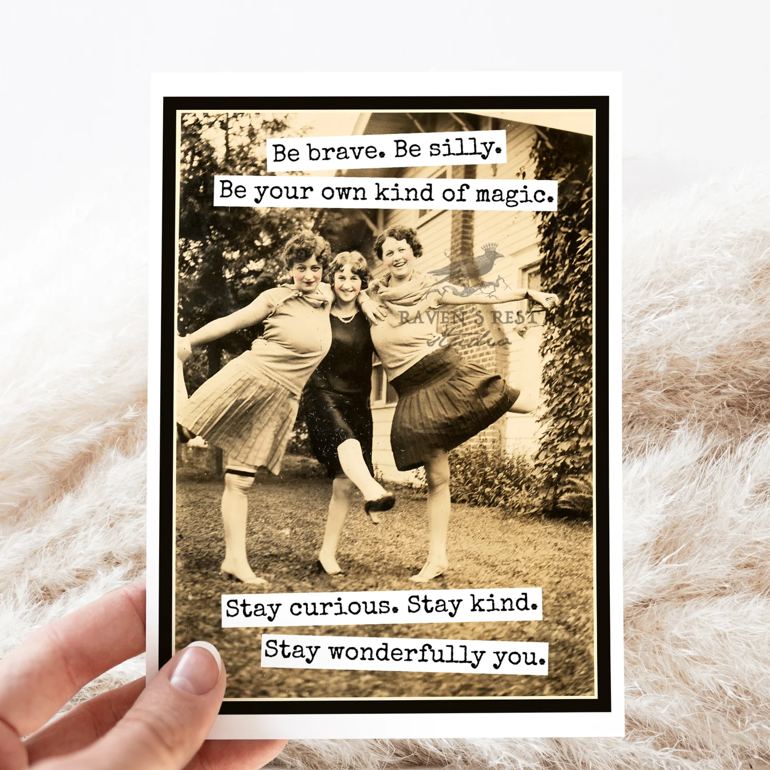 Unique Stay Wonderfully You Friendship Card Secure