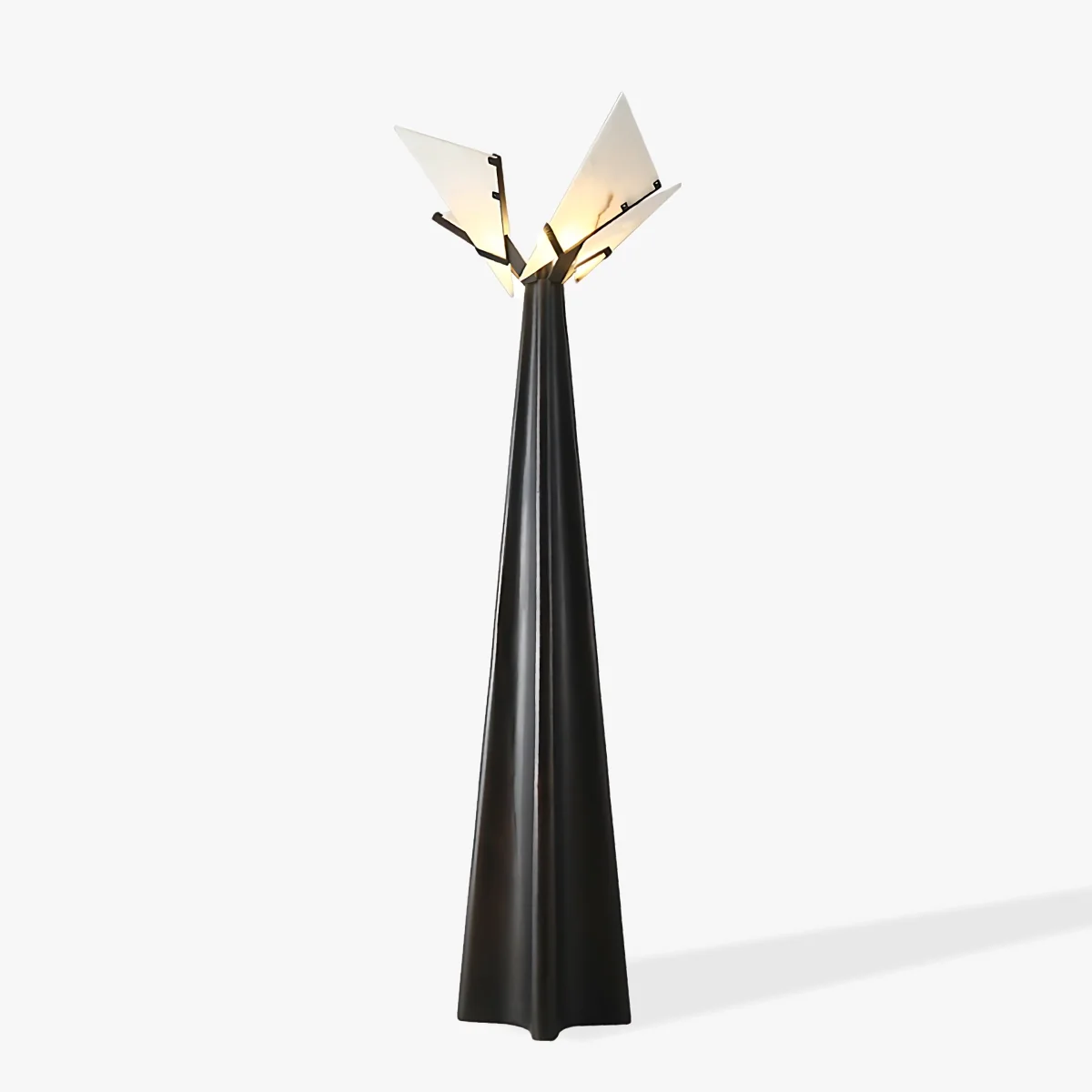 Crafted Fntsy Marble Floor Lamp Elegant