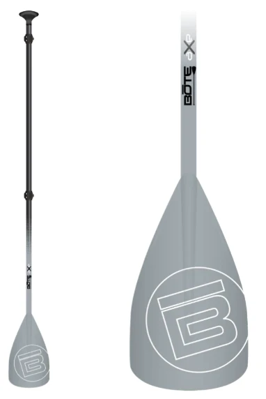 Stylish Bote 3-Piece Adjustable SUP Paddle Grey Consistent