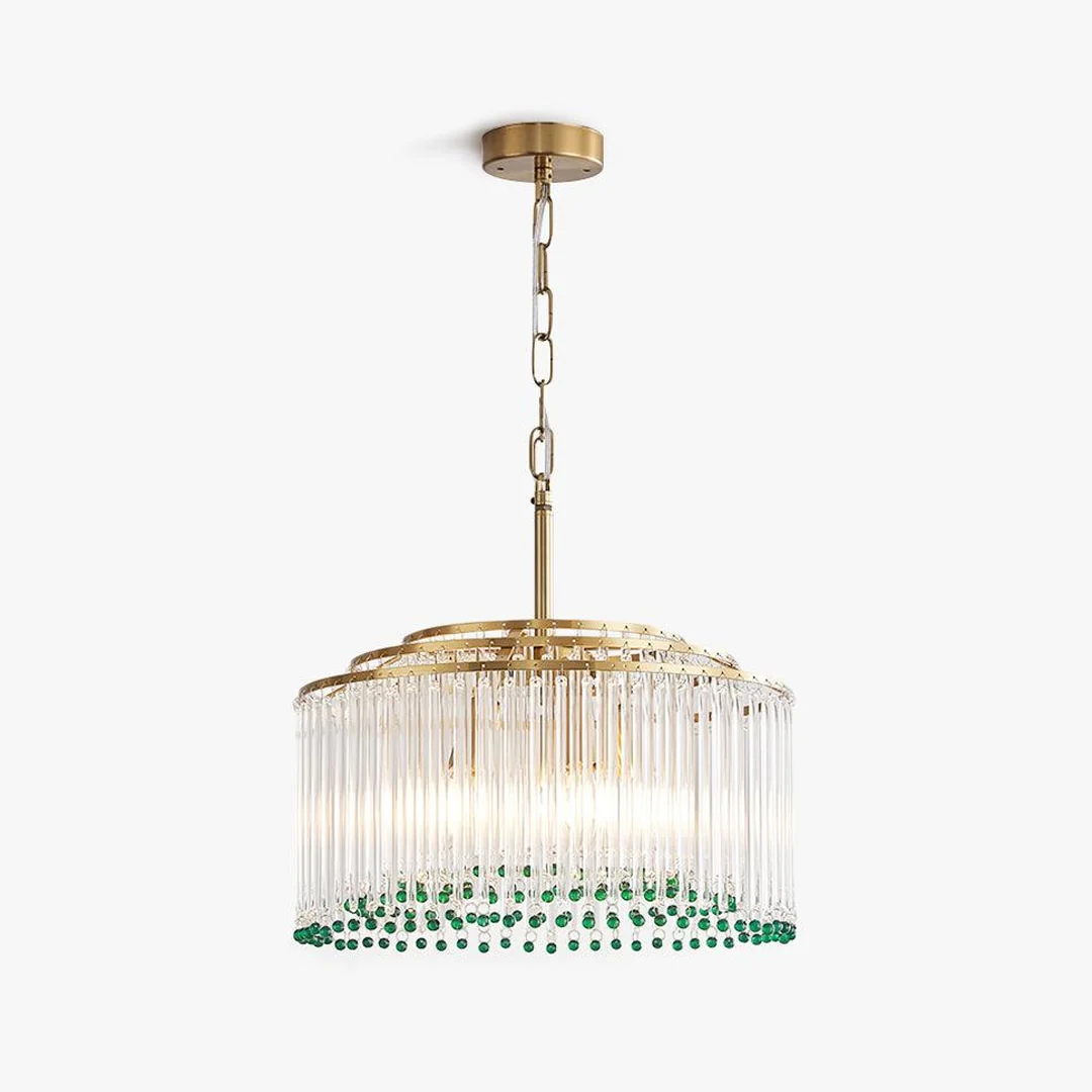 Quality Tassel Glass Chandelier Powerful
