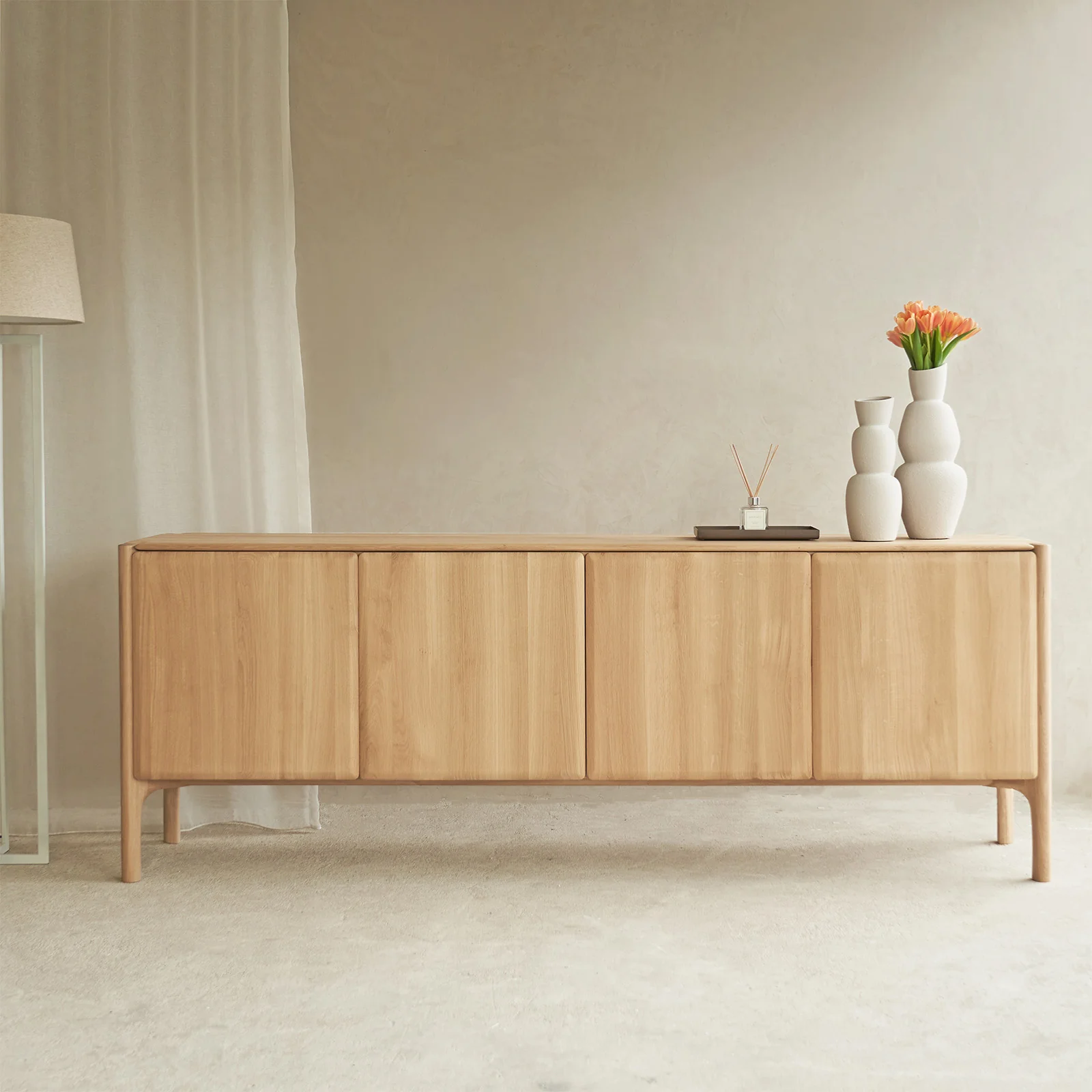 Expertly Made PI Sideboard Oak 230cm Healthy