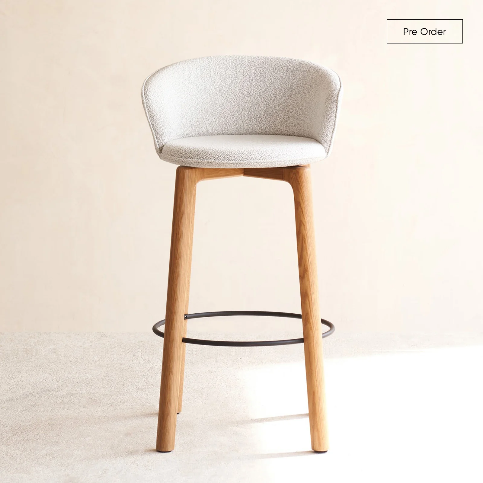 High-Quality Glide Bar Stool Bespoke Fabric Fast