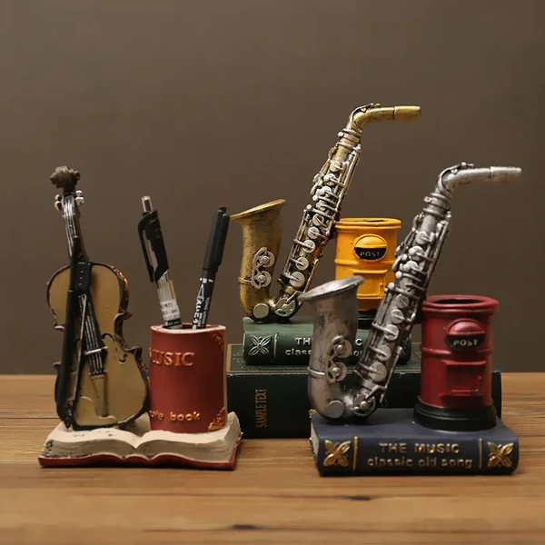 High-Performance Resin Musical Pen Holder Trusted