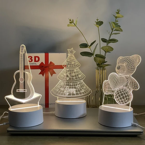 Next-Generation 3D Led Night Light Flexible