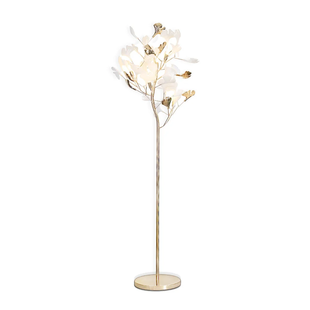 Next-Generation Gingko Floor Lamp Green