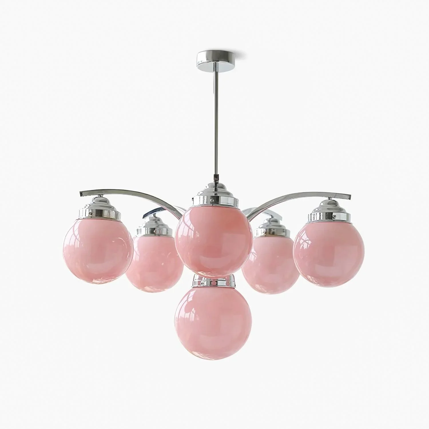 Sustainable Pink Salamanca Chandelier Versatile