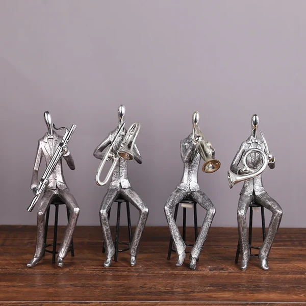 Premium Jazz Band Home Decor Sculpture Efficient