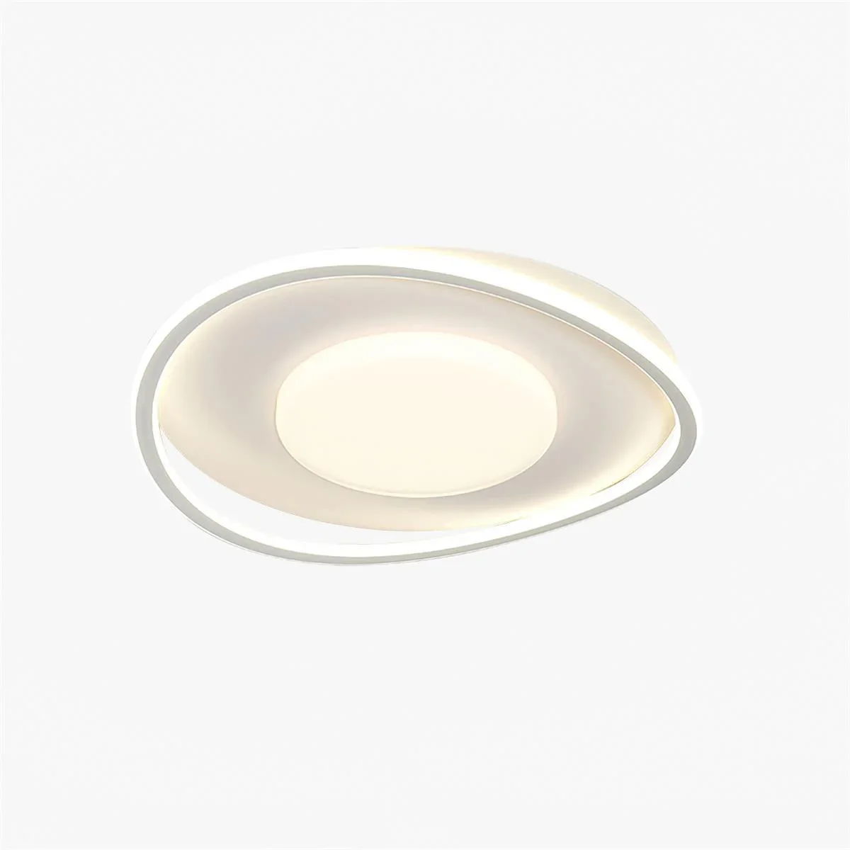 Pure Minimalist Geometry Ceiling Light