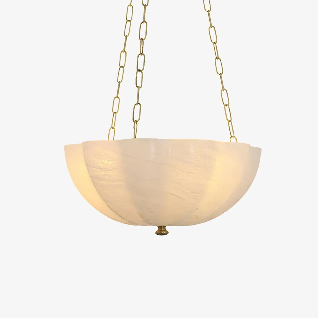 Sophisticated Flower Basket Chandelier Enhanced