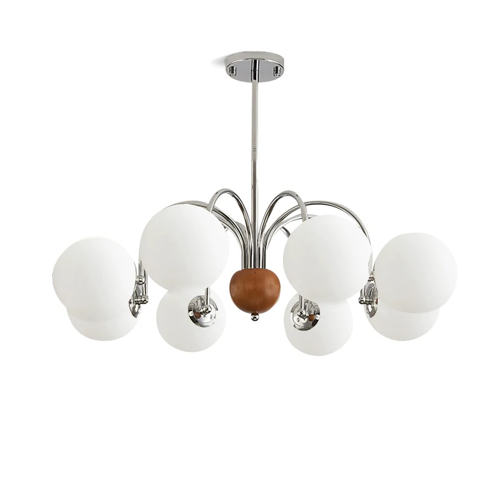 Powerful Polpgne Chrome Chandelier Practical
