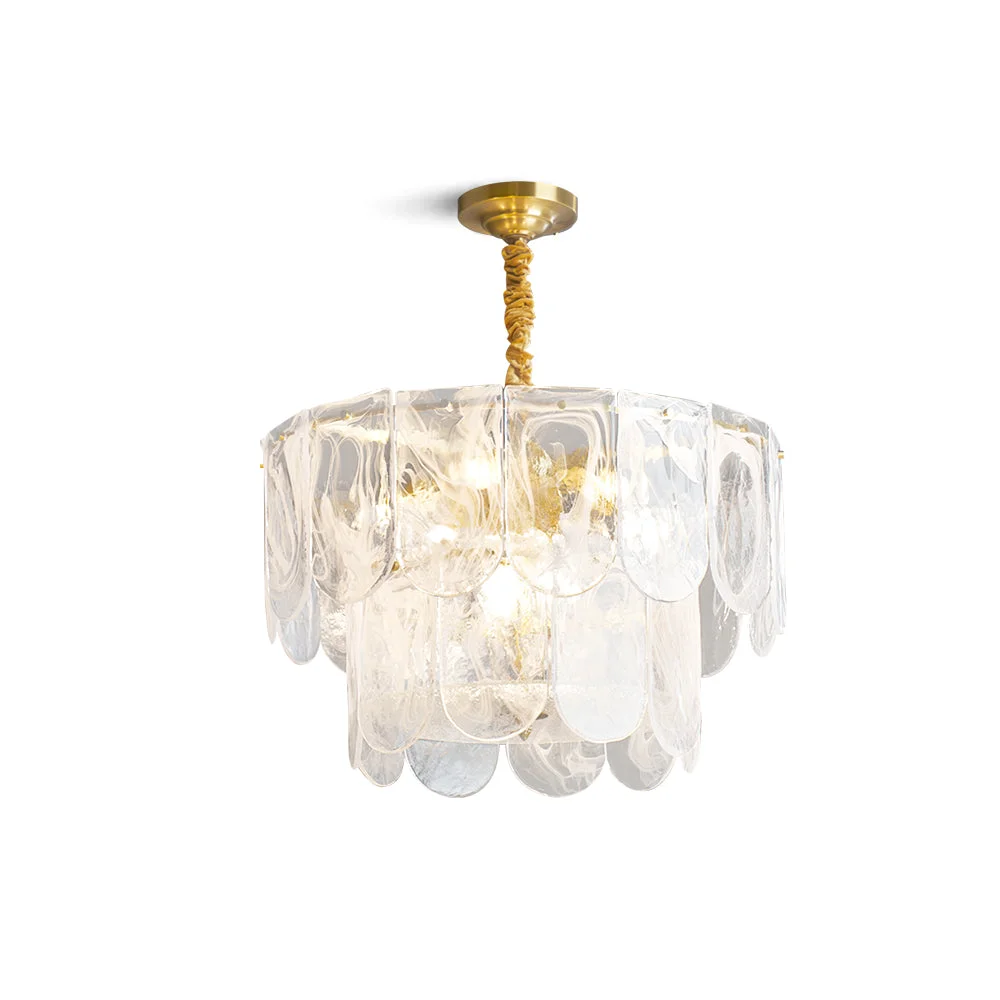 Specialty Nason Brass Chandelier Authentic