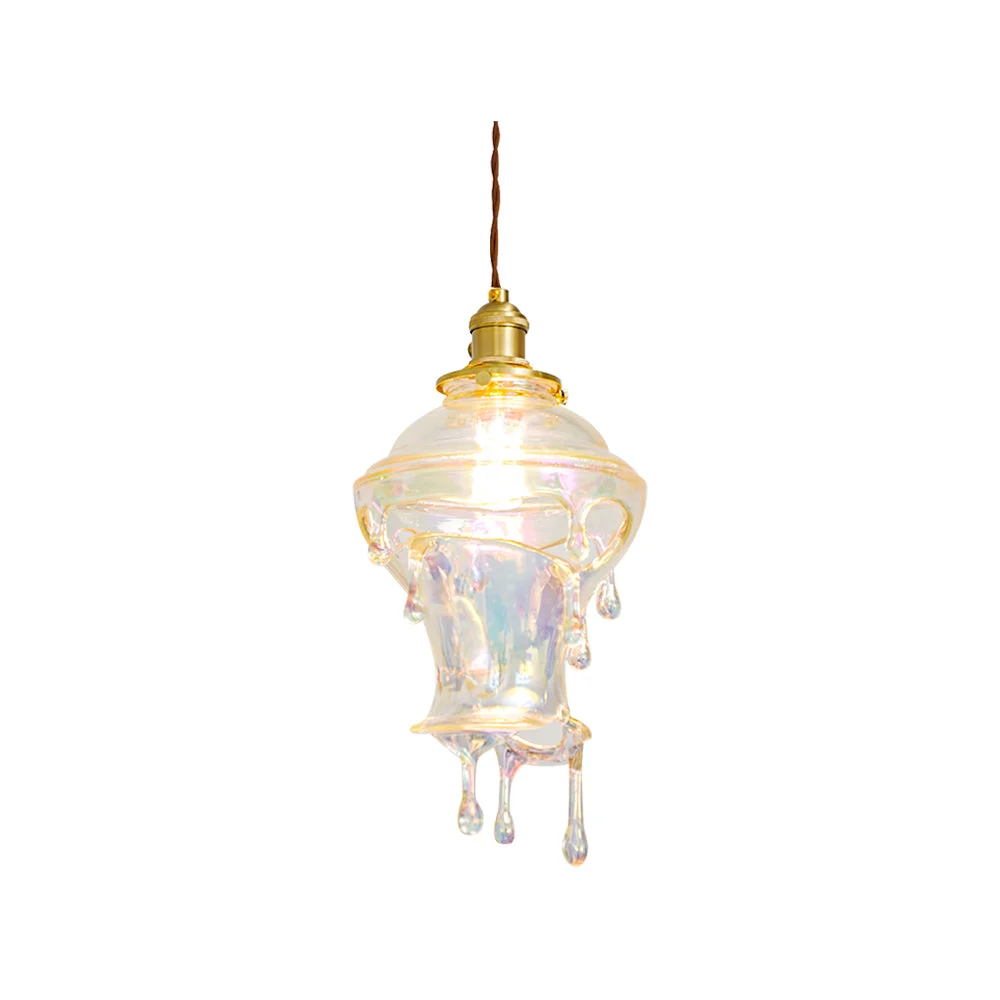 High-End Water Droplets Resin Pendant Lamp Environmentally Friendly
