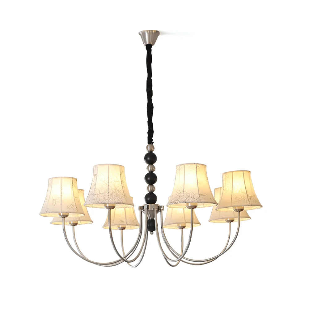 Top-Quality Orchid Fabric Chandelier Minimalist