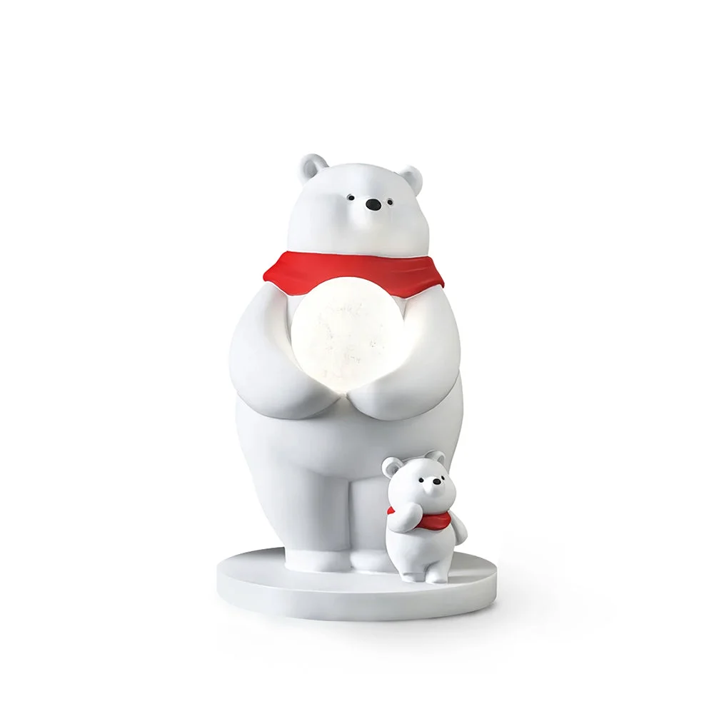 High-Quality Polar Bears Table Lamp Smart