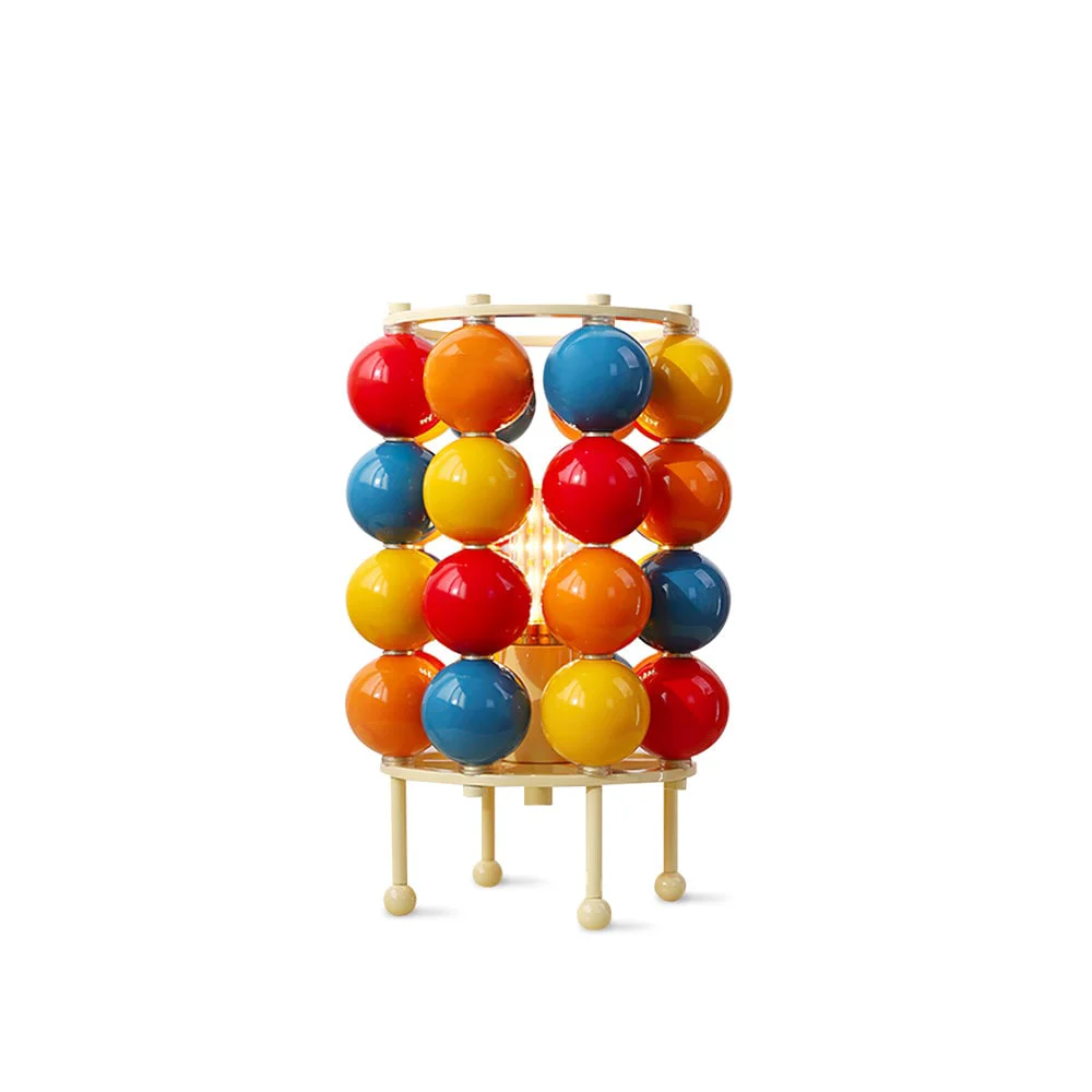 Expertly Made Panton Ball Table Lamp Pure