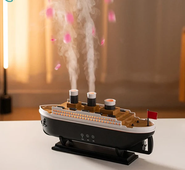 Selected Titanic Ship Humidifier and Night Light Unique