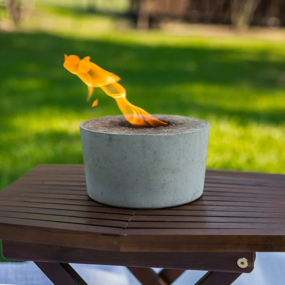 Flexible Simply Lit Fire Pots Sasquatch 8 x 5 – Larger 15-pound pot Elegant