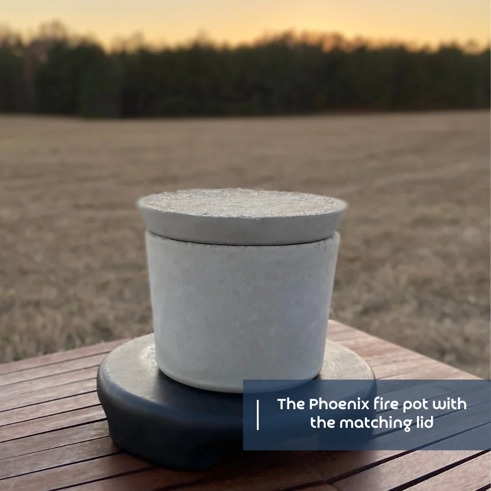 Recyclable Simply Lit Fire Pots Phoenix 4 x 5 – A compact 7-pound Healthy