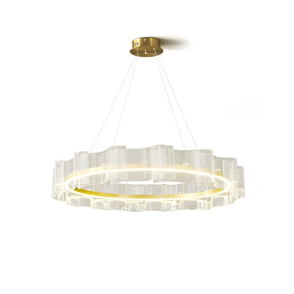 High-End Evette Chandelier Organic
