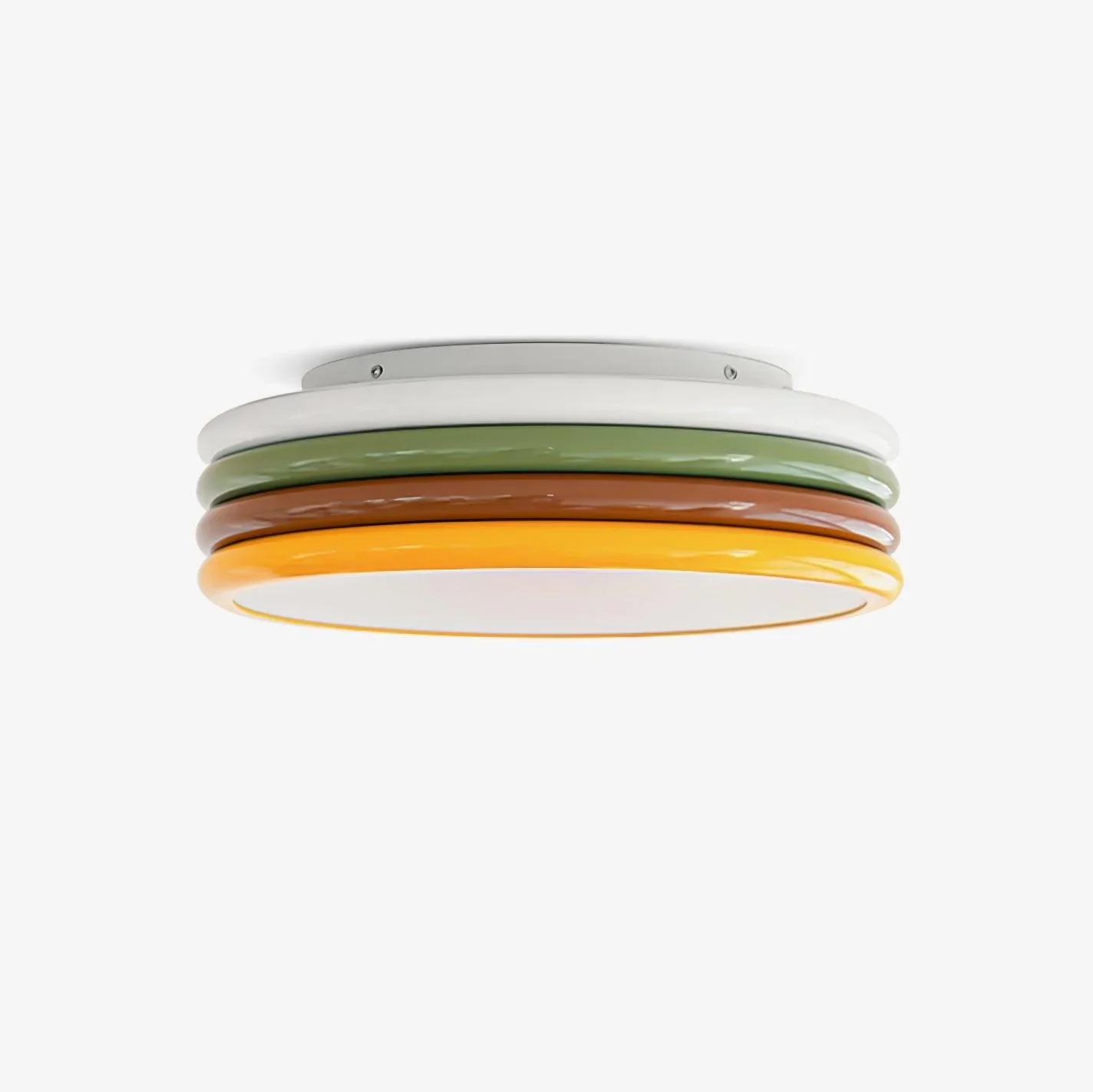 Quality Color Burger Stack Ceiling Lamp Fast