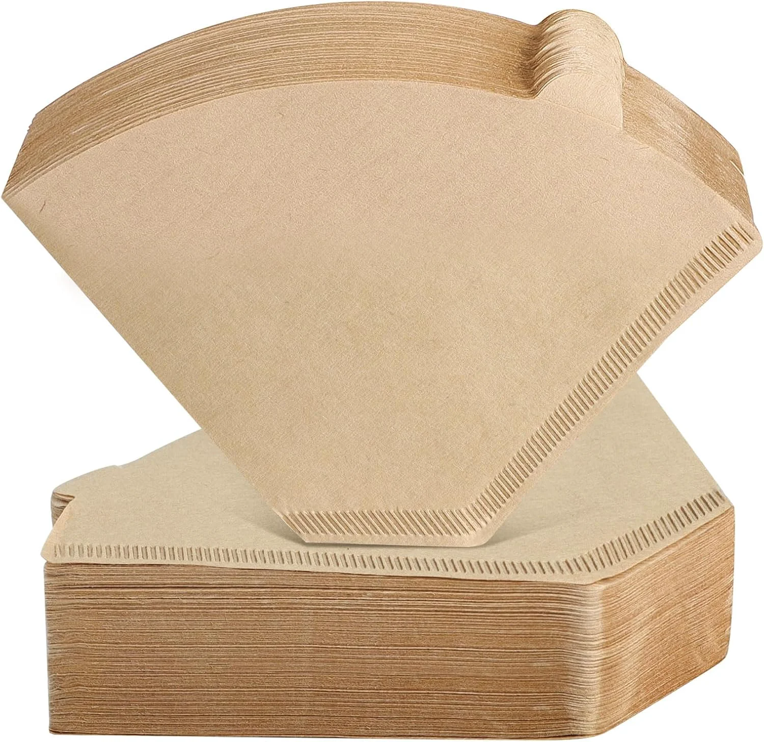 Classic Coffee Filters Size 04 Unbleached Cone Filters 8-12 Cup 200 Count Disposable Natural Paper Filters Authentic