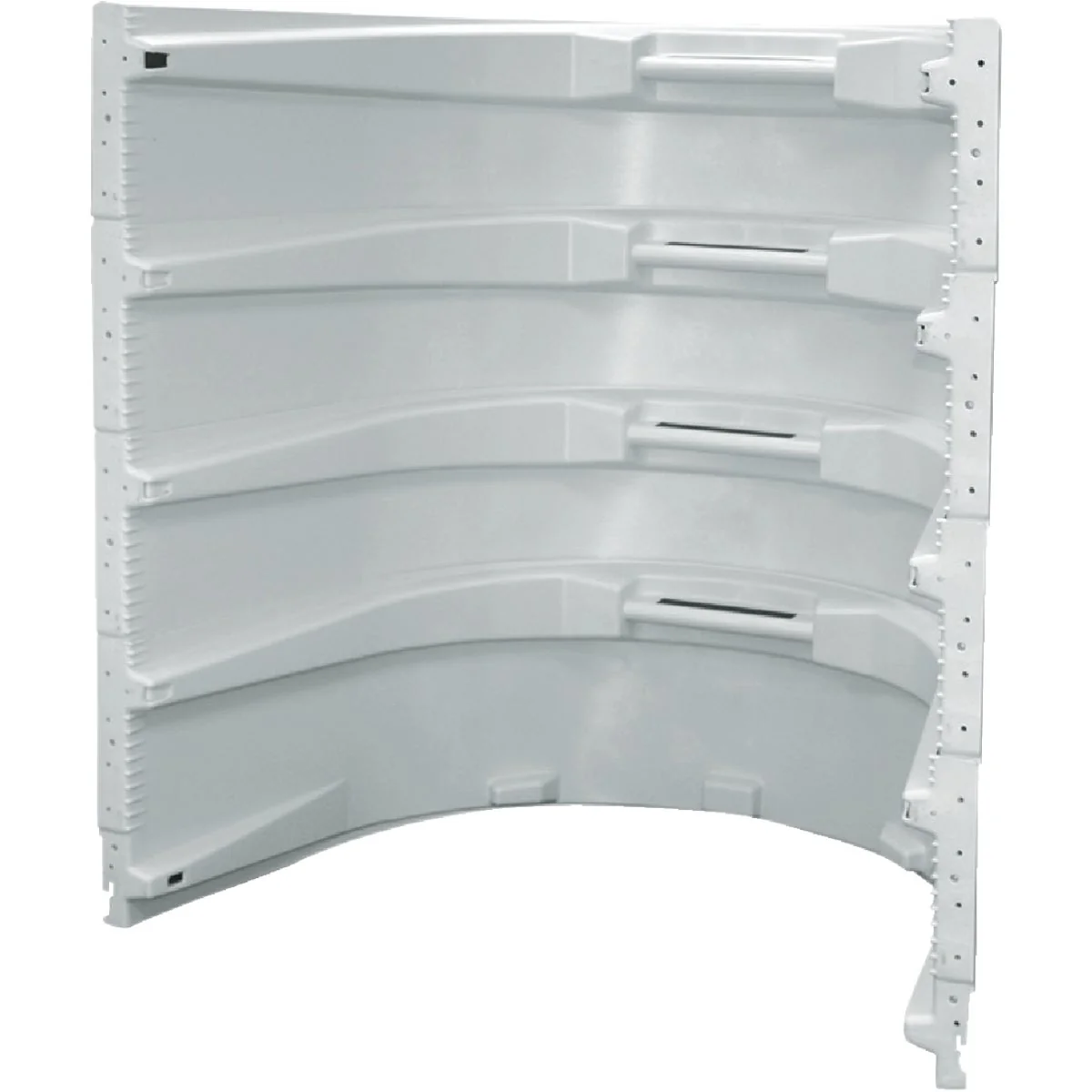 Smooth Wellcraft 21 In. x 61 In. Egress UV-Protected Polyethylene Window Well Original Design