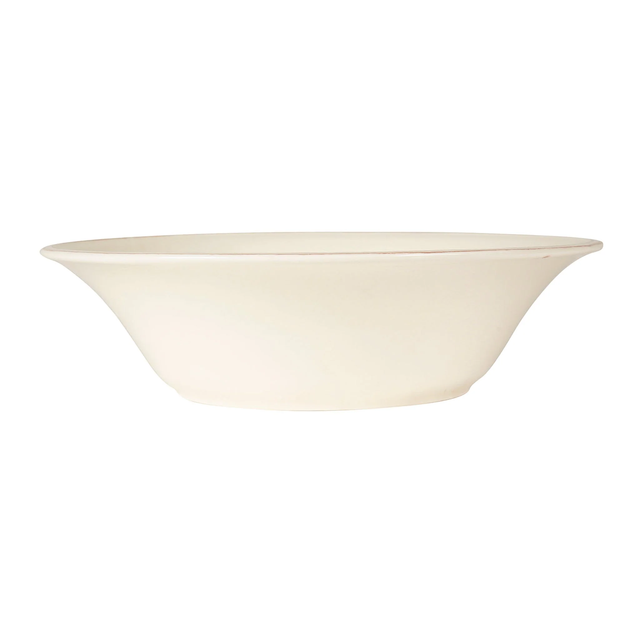 Specialty Constance Salad Bowl White 30cm Organic