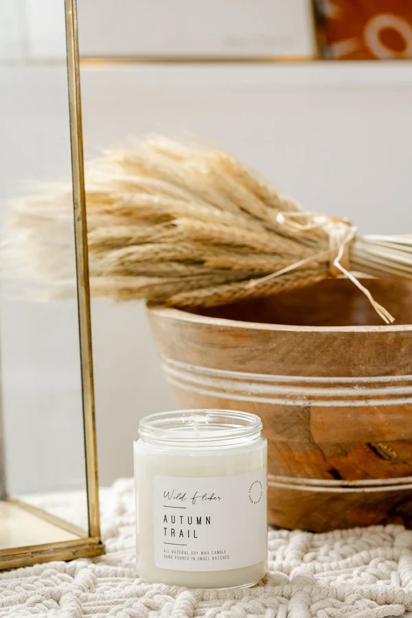 Specialty Autumn Trail Soy Wax Candle Premium