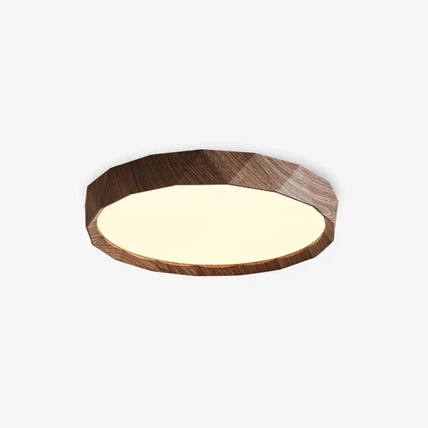 Detailed Nordic Wooden Imitation Ceiling Light High-Performance