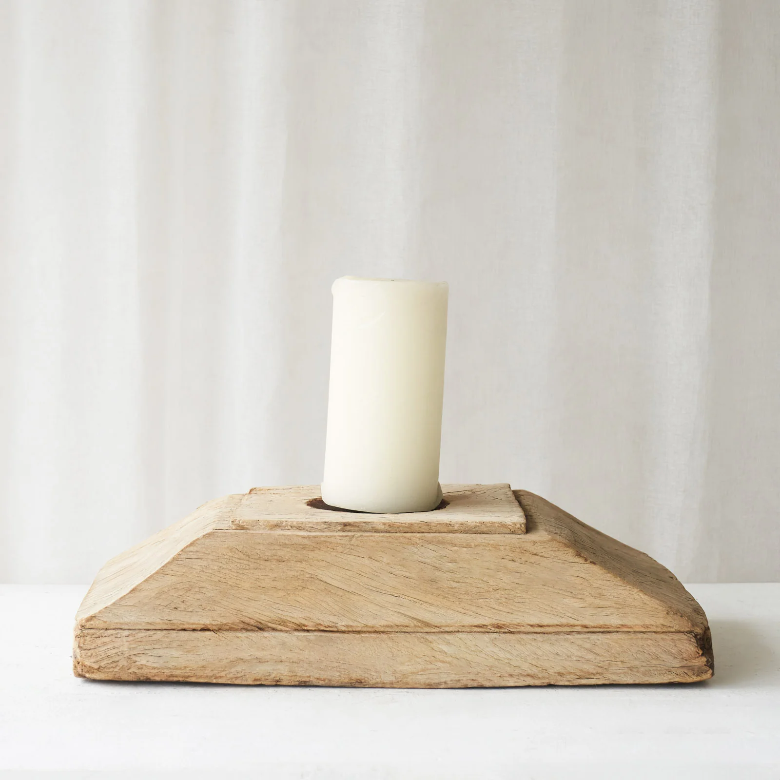 Eco-Friendly Vintage Candle Stand Sustainable