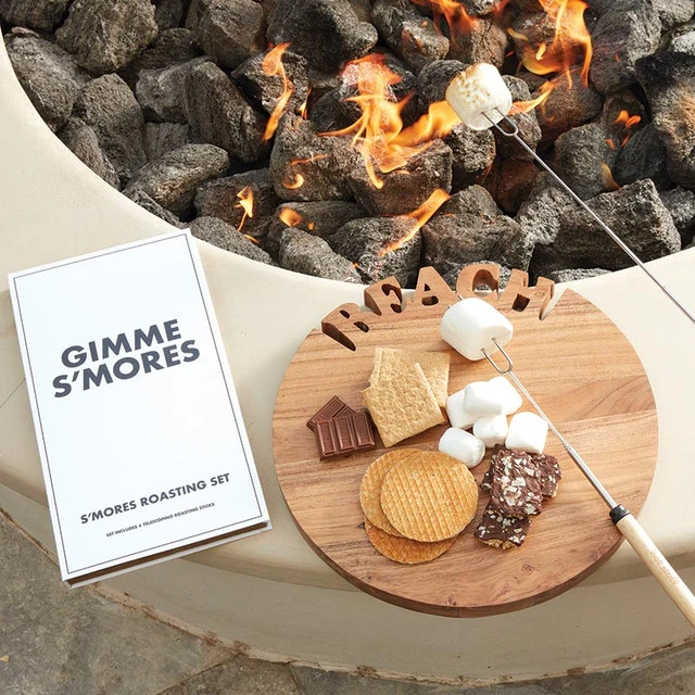 Stylish Gimme S'Mores S'more Roasting Book Box Set Powerful