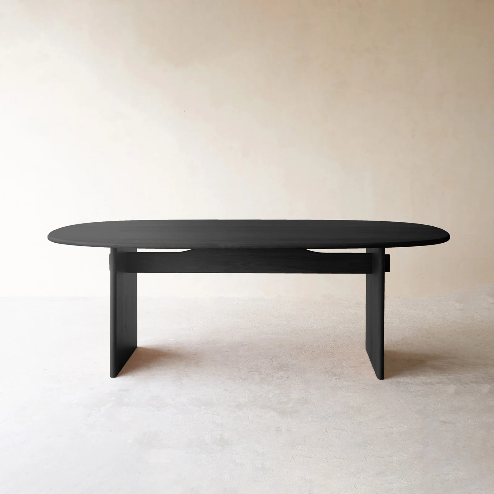 Exclusive Kelly Dining Table Black Oak Certified