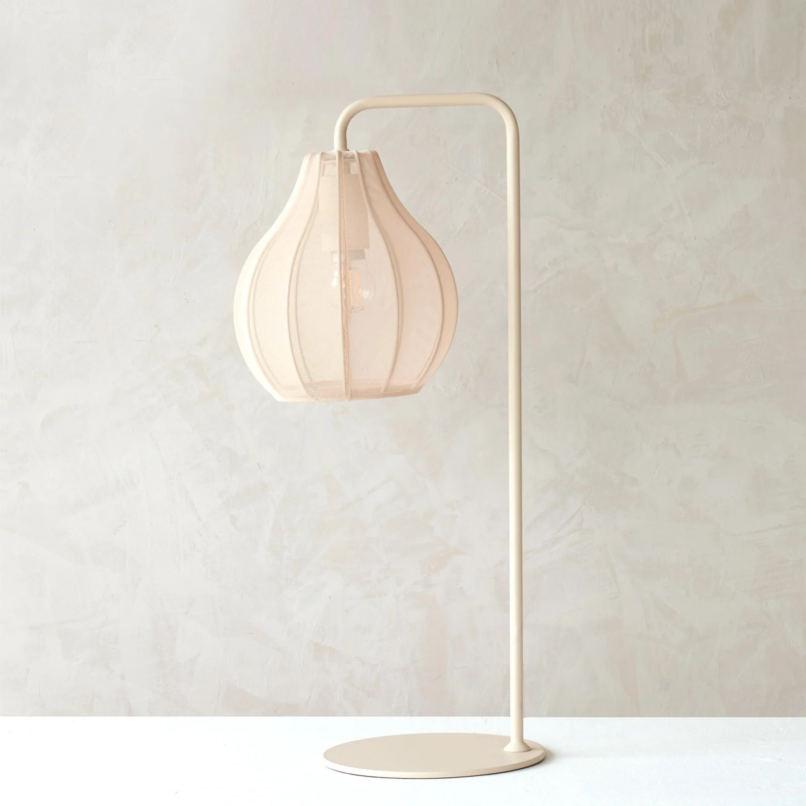 Organic Elati Table Lamp Sand Lightweight