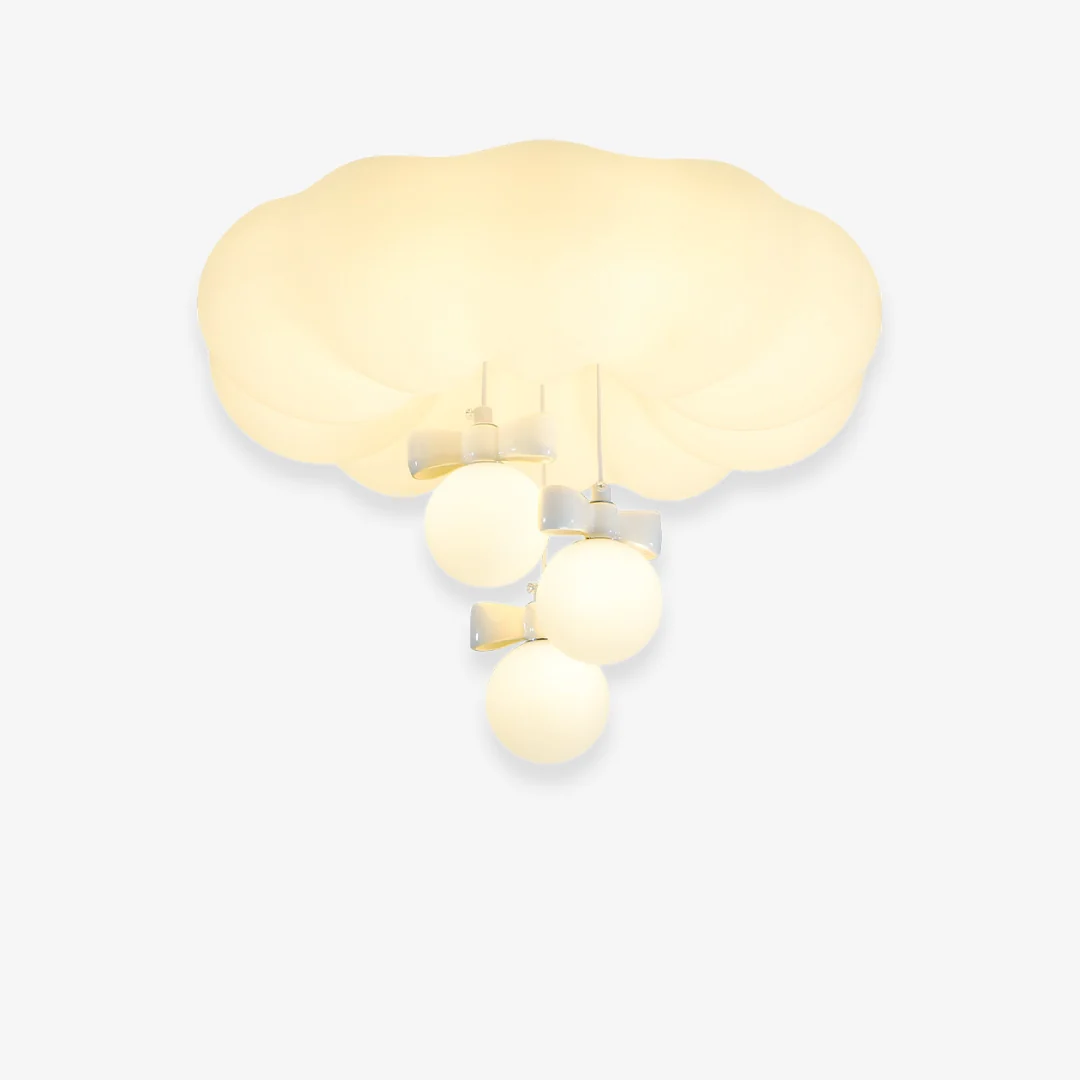 Convenient Cloud Bubble Ceiling Lamp Functional