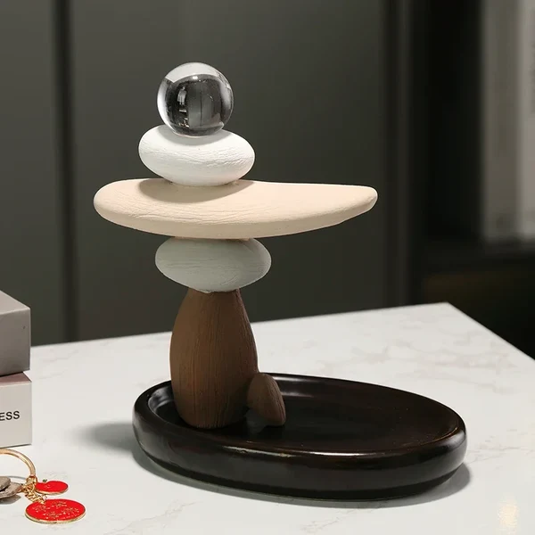 Healthy Modern Ceramic Key Holder and Sculpture High-Grade