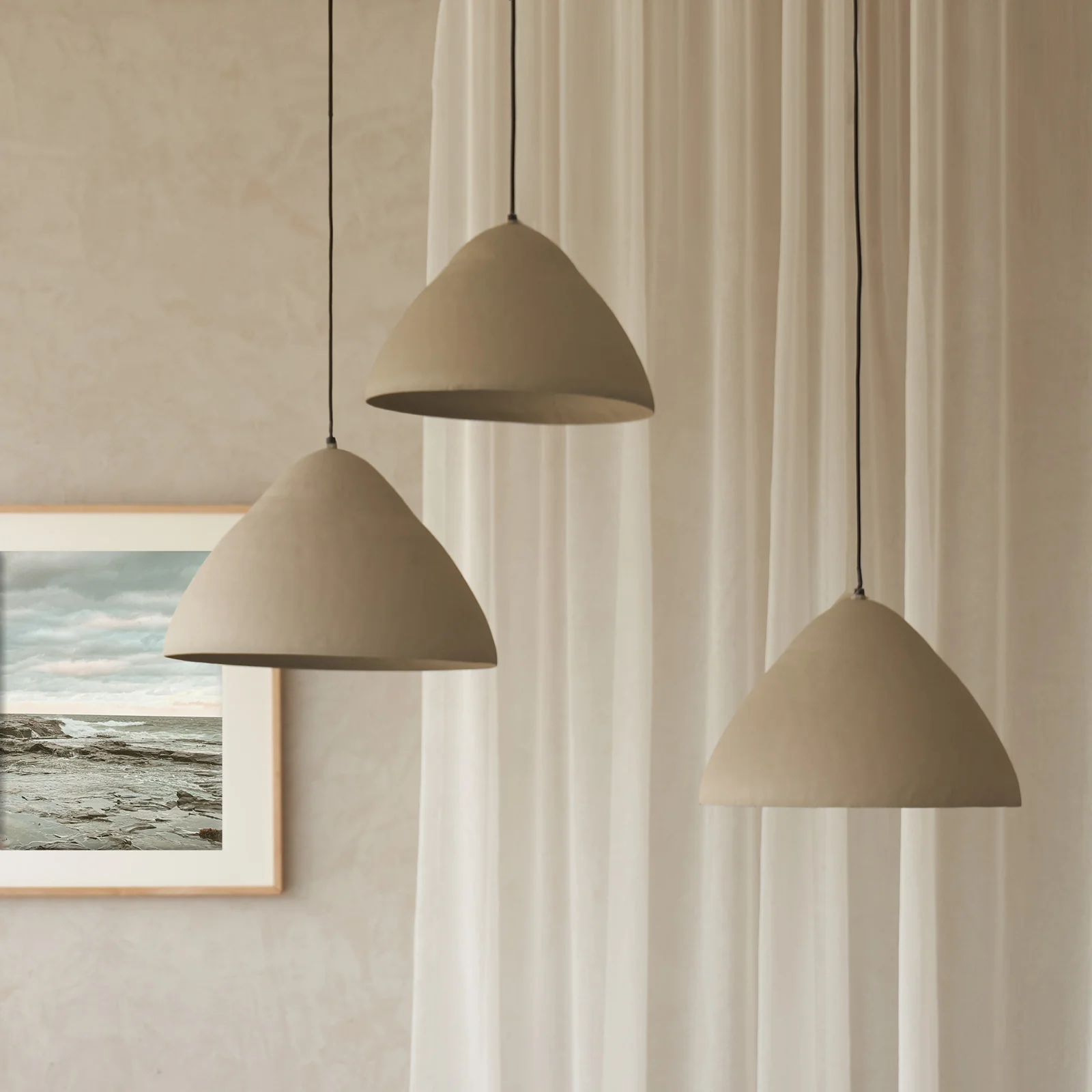 Smooth Elimo Hanging Lamp Light Grey Responsible