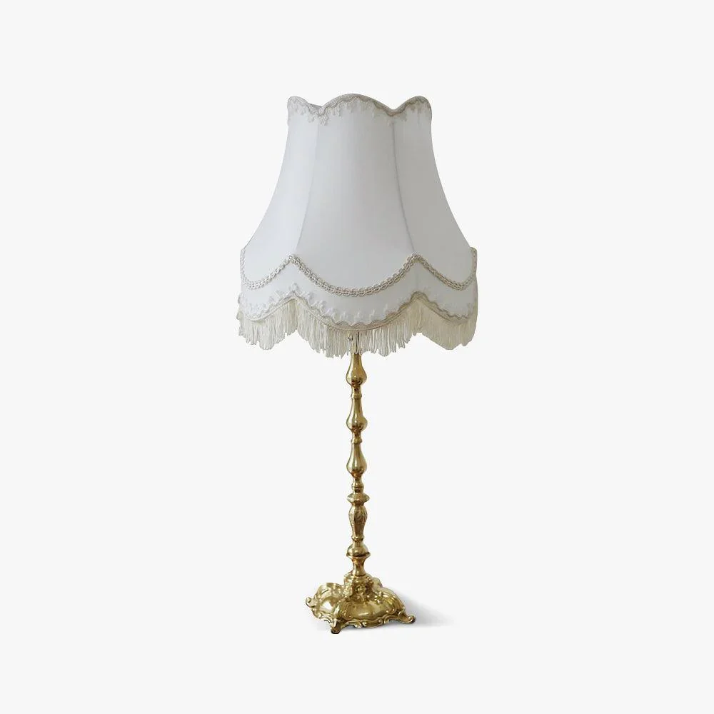 Reusable Vintage Tassel Table Lamp Original