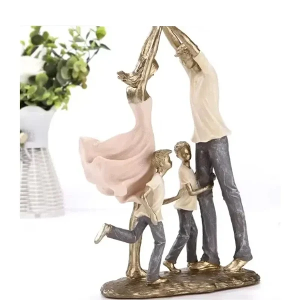 Original Our Loving Home Family of Four Sculpture Specialty