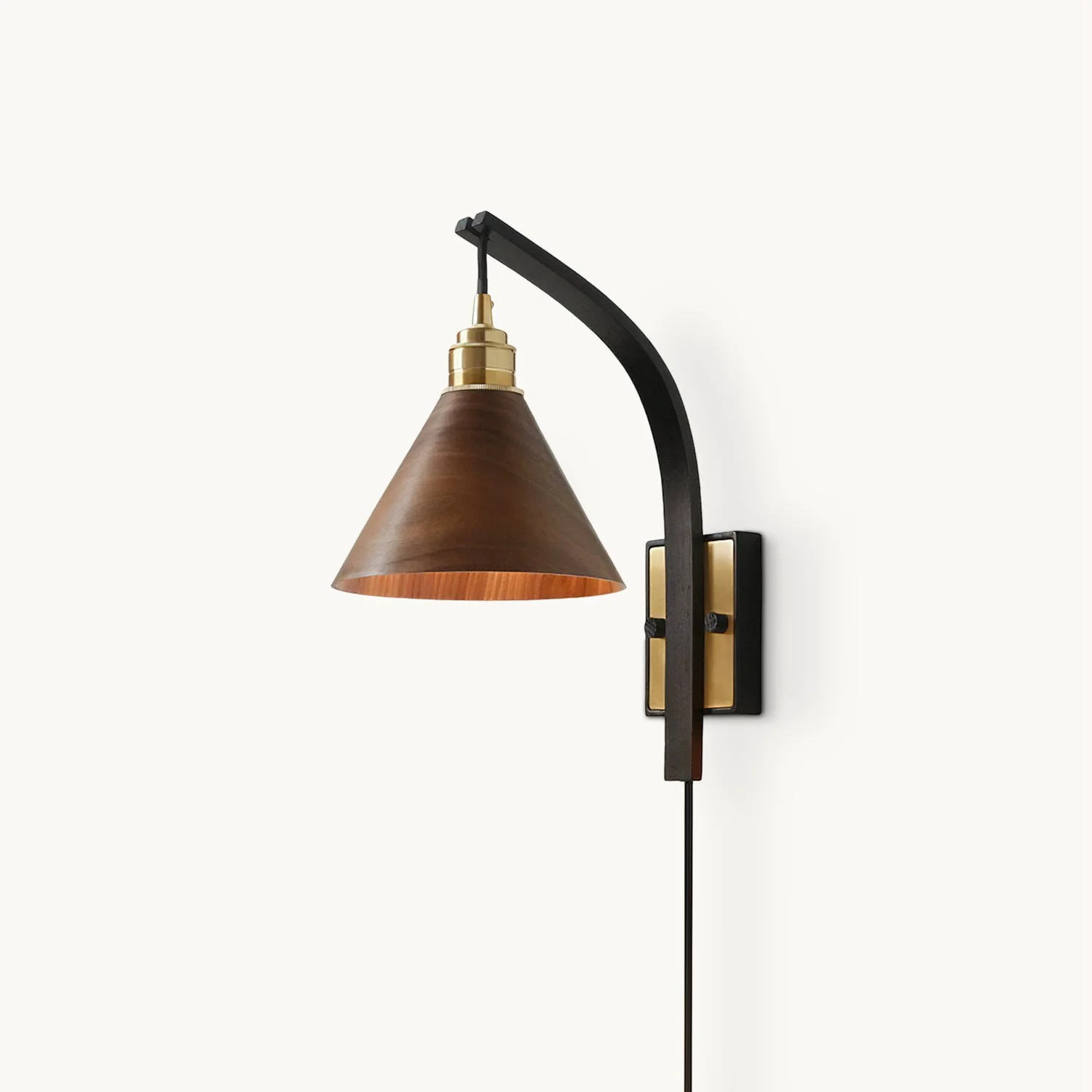 Fashionable Santino Plug In Wall Lamp Official
