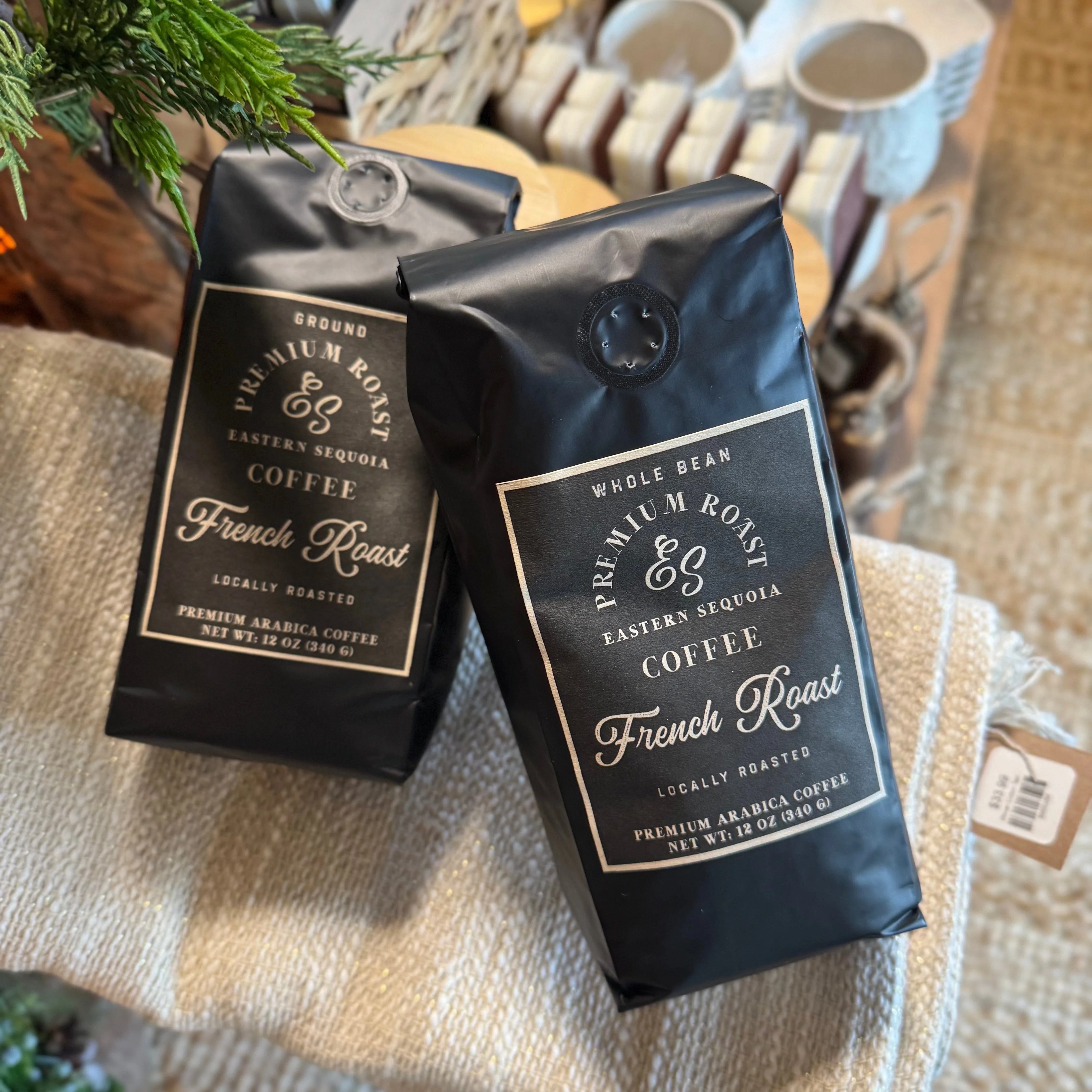Detailed ES French Roast Coffee 12 oz Fine