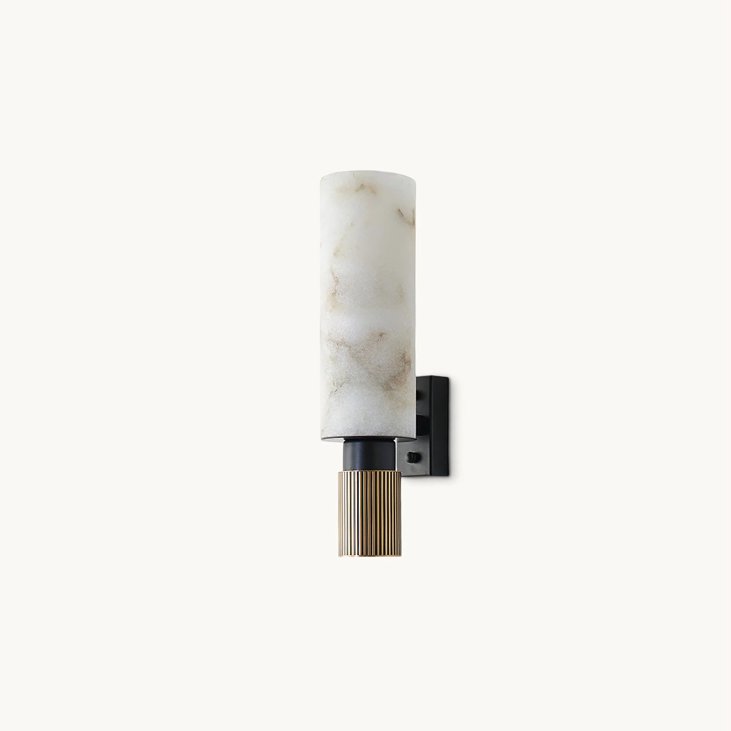 Minimalist Torch Alabaster Wall Lamp Fine