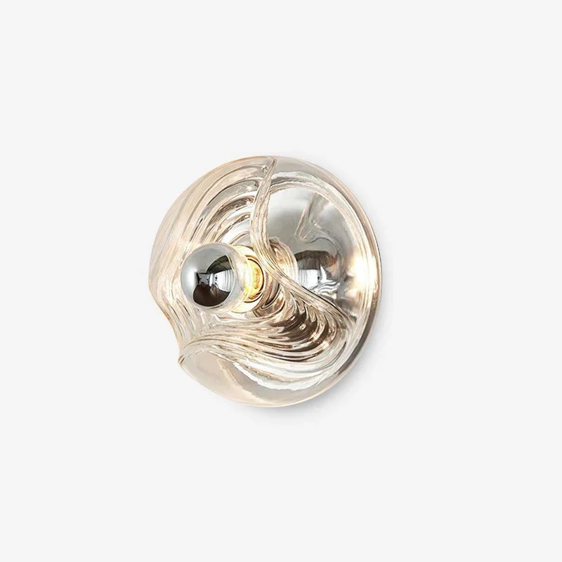 Functional Bauhaus Wavy Wall Lamp Prestigious
