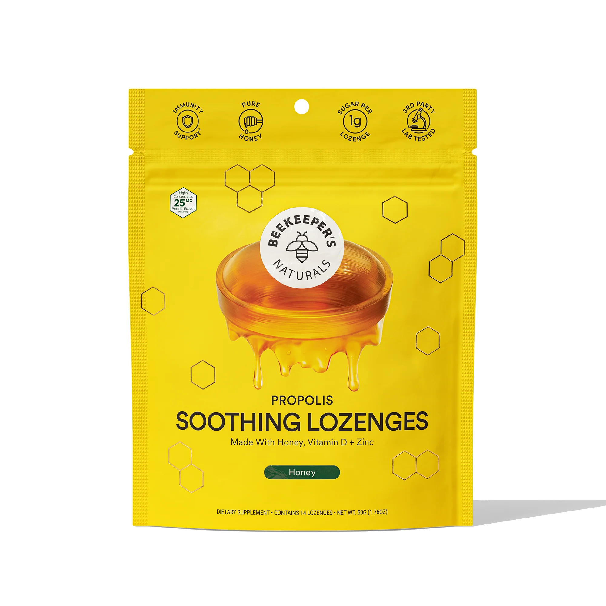 Authentic Beekeeper's Naturals Soothing Lozenges Stylish