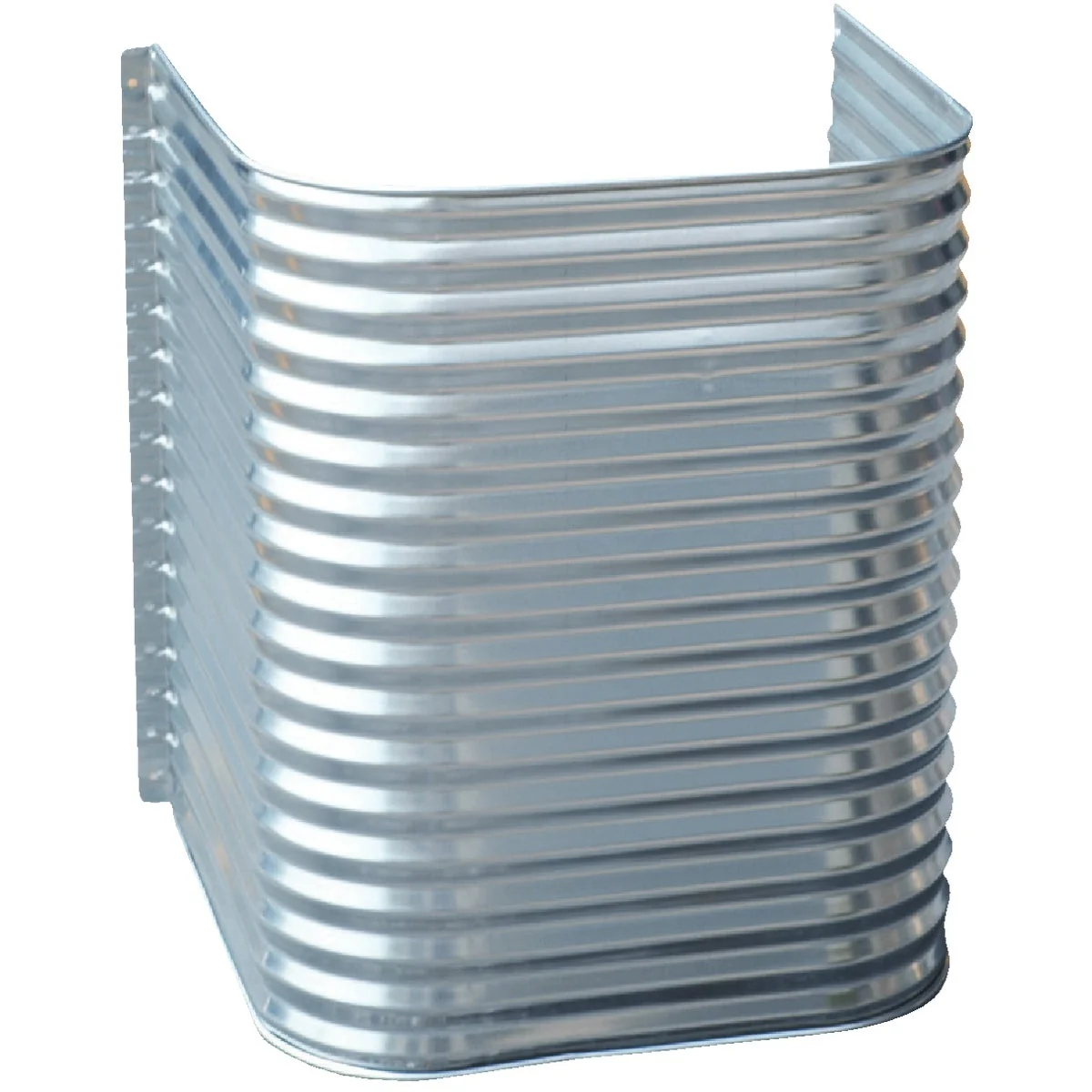 Durable Lux-Right 48 In. x 42 In. Egress Galvanized Window Well Luxury
