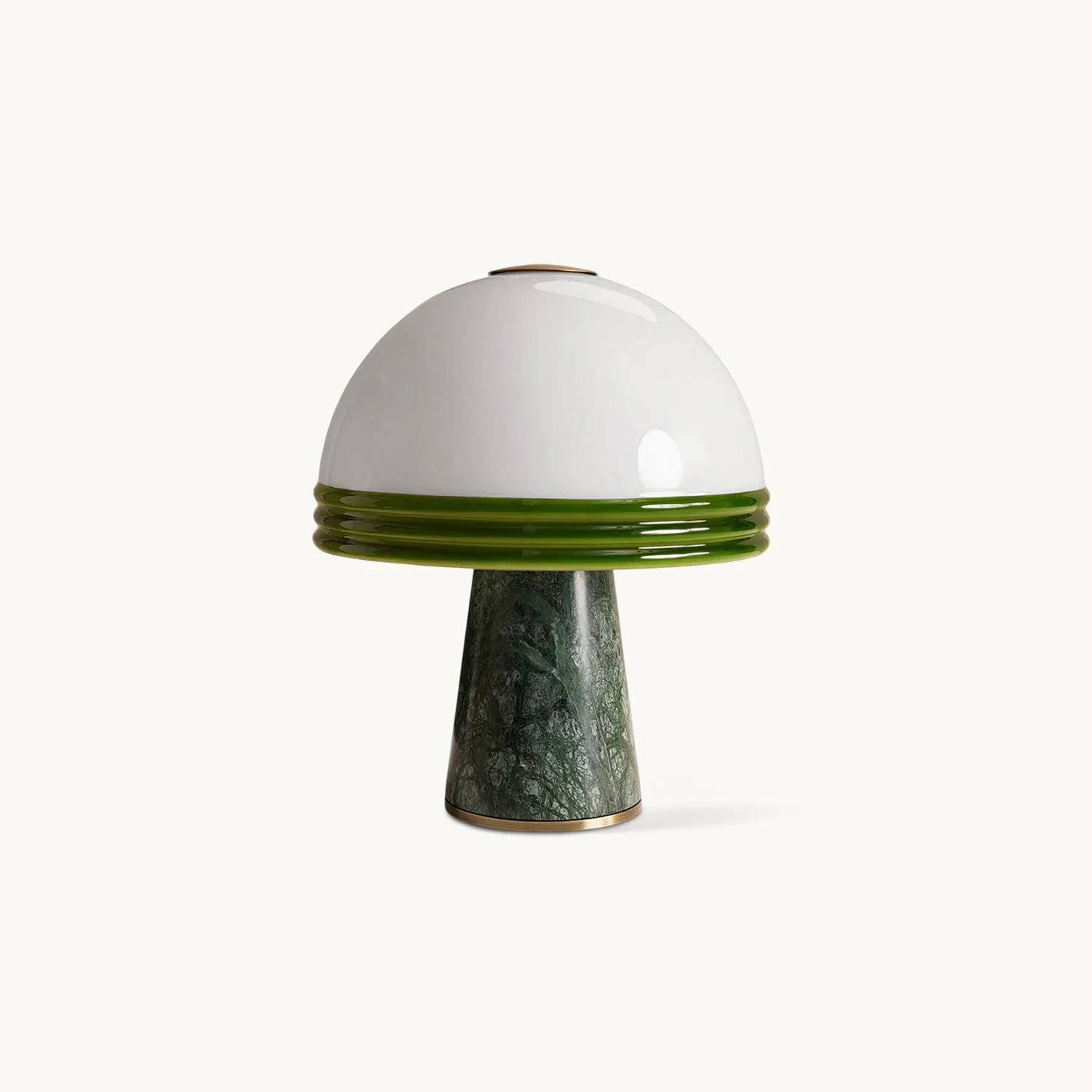 Green Cassie Marble Table Lamp Enhanced
