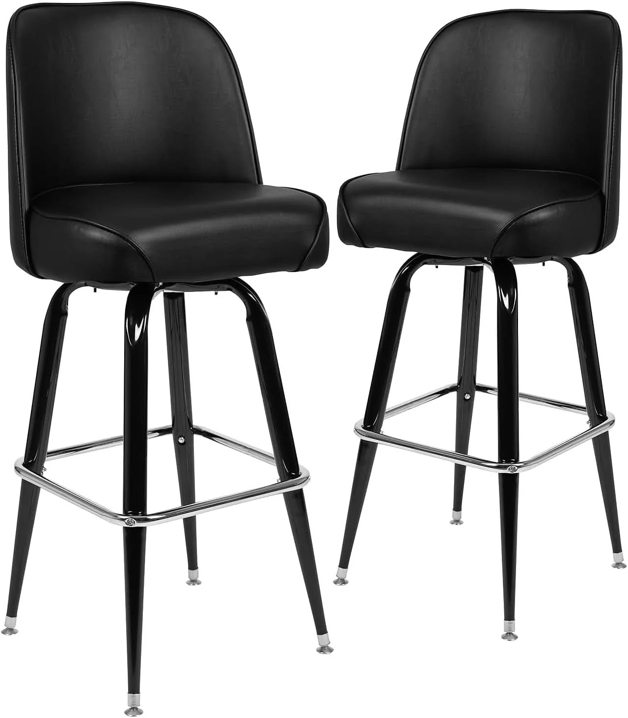 Swivel Bucket Seat Metal Barstools for Stylish Dining Innovative