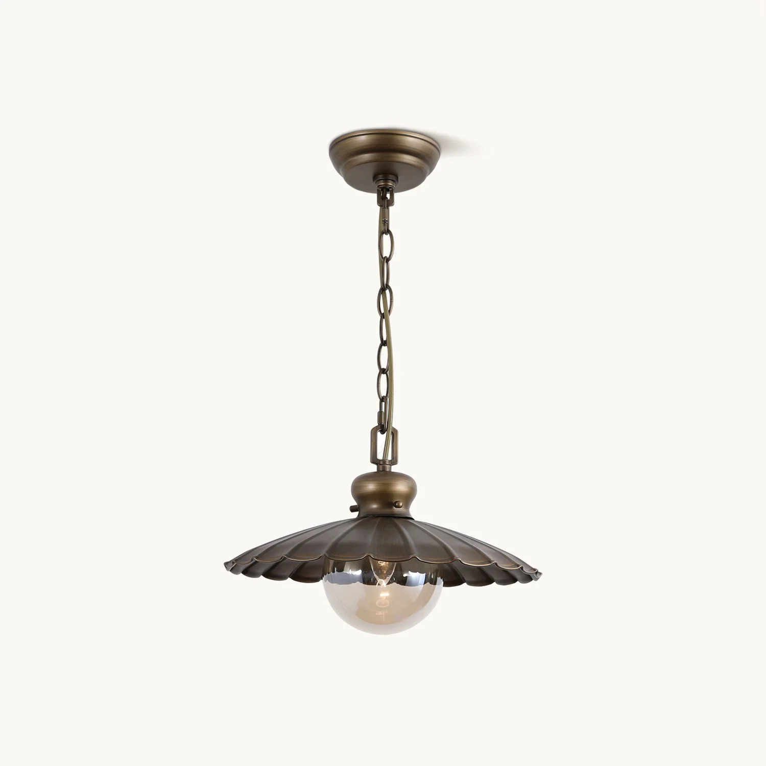 Green Crislett Pendant Lamp Smooth